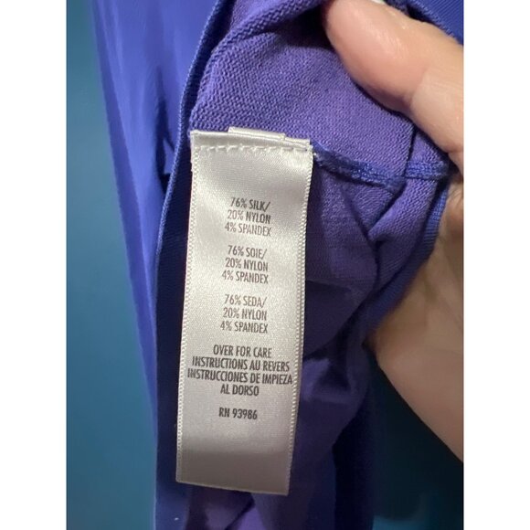 Purple Silk Sweater - Picture 4 of 6